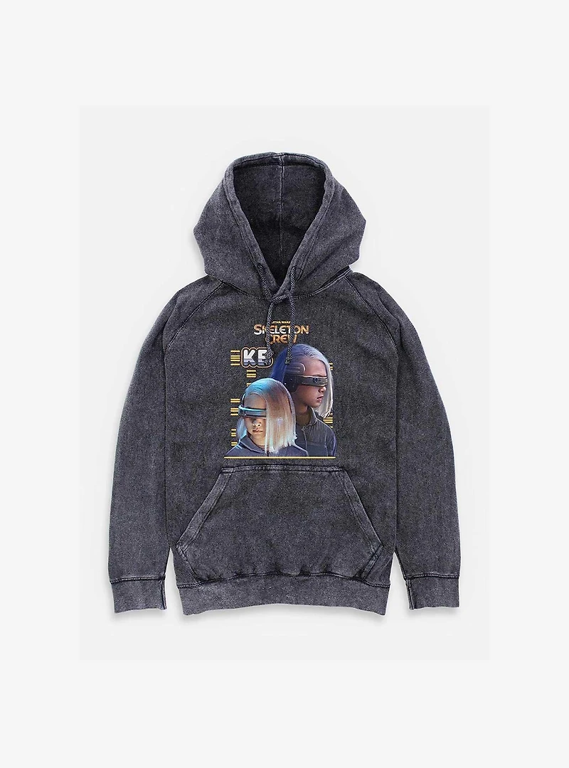Skeleton Crew KB Heroic Mineral Wash Hoodie