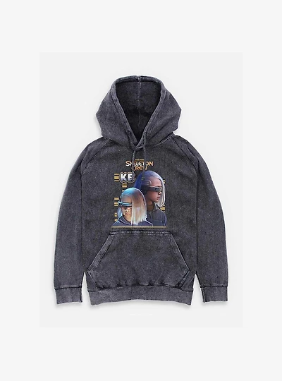 Skeleton Crew KB Heroic Mineral Wash Hoodie