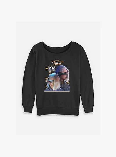 Skeleton Crew KB Heroic Womens Slouchy Sweatshirt
