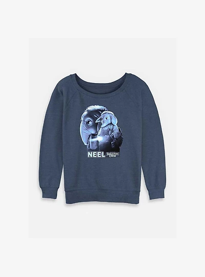 Skeleton Crew Neel Heroic Womens Slouchy Sweatshirt