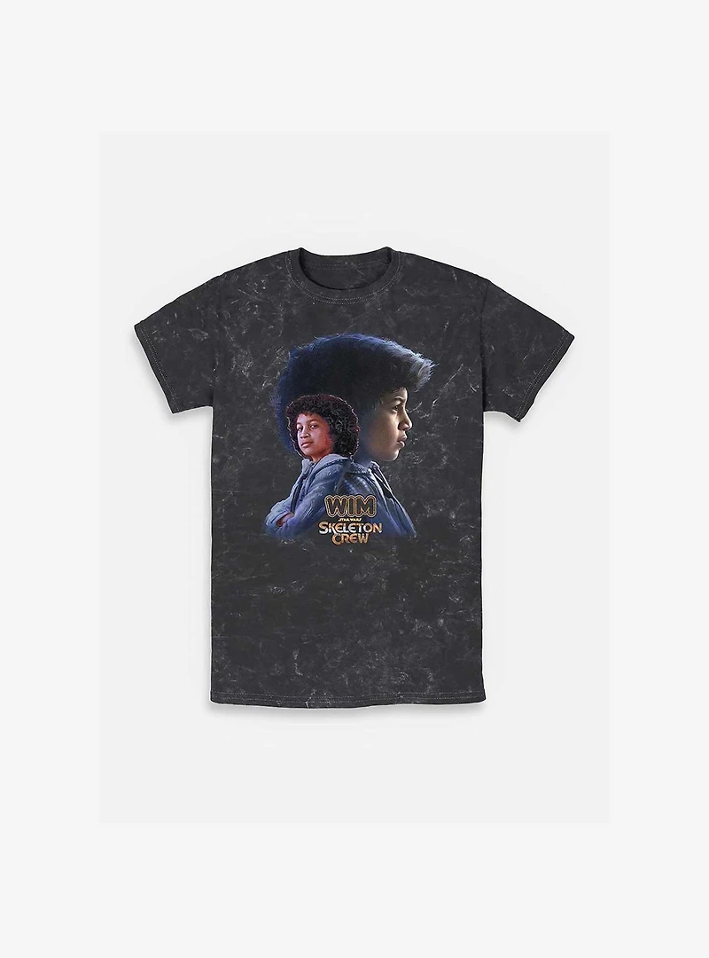 Skeleton Crew Just Wim Mineral Wash T-Shirt