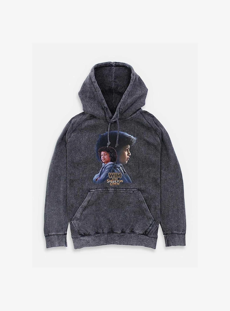 Skeleton Crew Just Wim Mineral Wash Hoodie