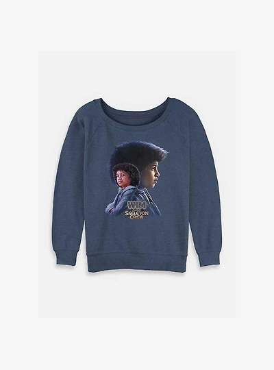 Skeleton Crew Just Wim Womens Slouchy Sweatshirt