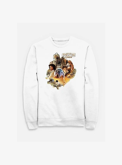 Skeleton Crew Cool Blue Sweatshirt