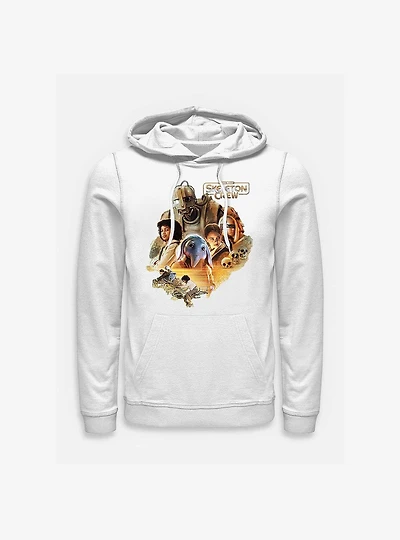 Skeleton Crew Cool Blue Hoodie
