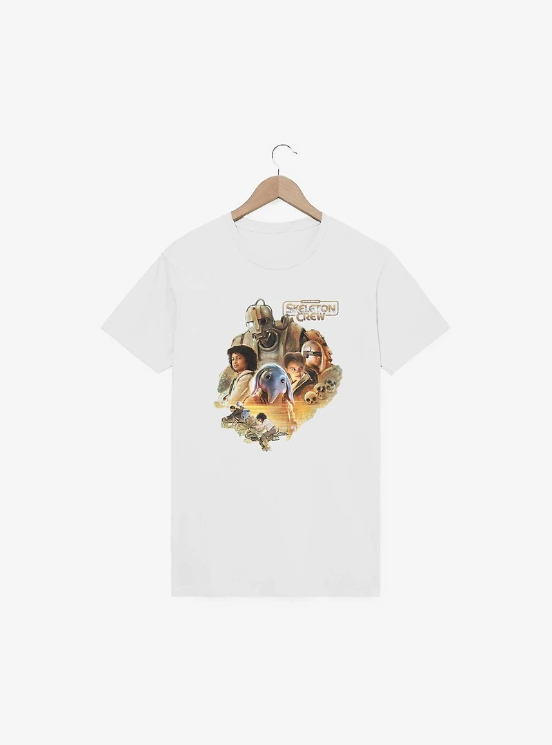 Skeleton Crew Cool Blue T-Shirt