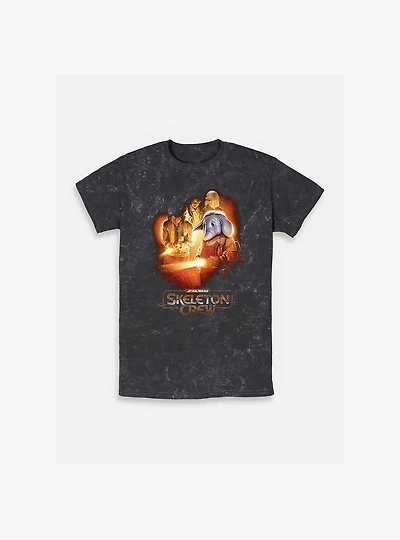 Skeleton Crew Elephant Light Vision Mineral Wash T-Shirt