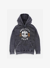 Skeleton Crew Mask Mineral Wash Hoodie