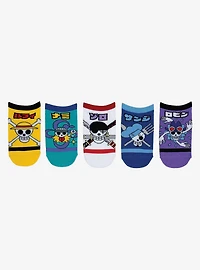 One Piece 5-pair Kids Ankle Socks