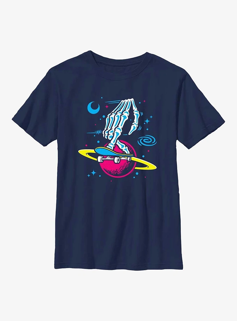 Greg Lutzka Skeletal Hand Space Youth T-Shirt