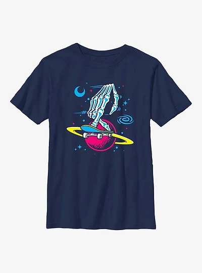 Greg Lutzka Skeletal Hand Space Youth T-Shirt