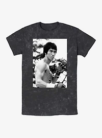 Bruce Lee Pose Mineral Wash T-Shirt