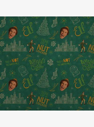 Elf Movie Pattern Kraft Wrapping Paper