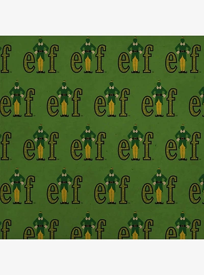 Elf Movie Logo Kraft Wrapping Paper