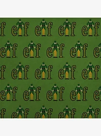 Elf Movie Logo Kraft Wrapping Paper