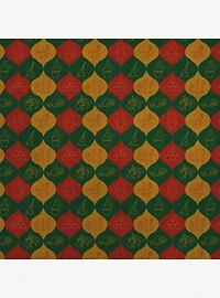 Elf Movie Drawn Pattern Kraft Wrapping Paper