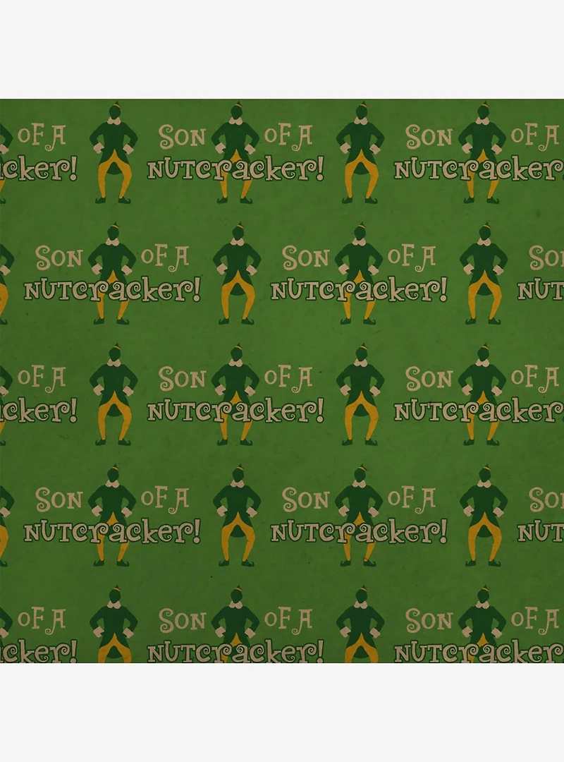 Elf Movie Son of a Nutcracker! Kraft Wrapping Paper