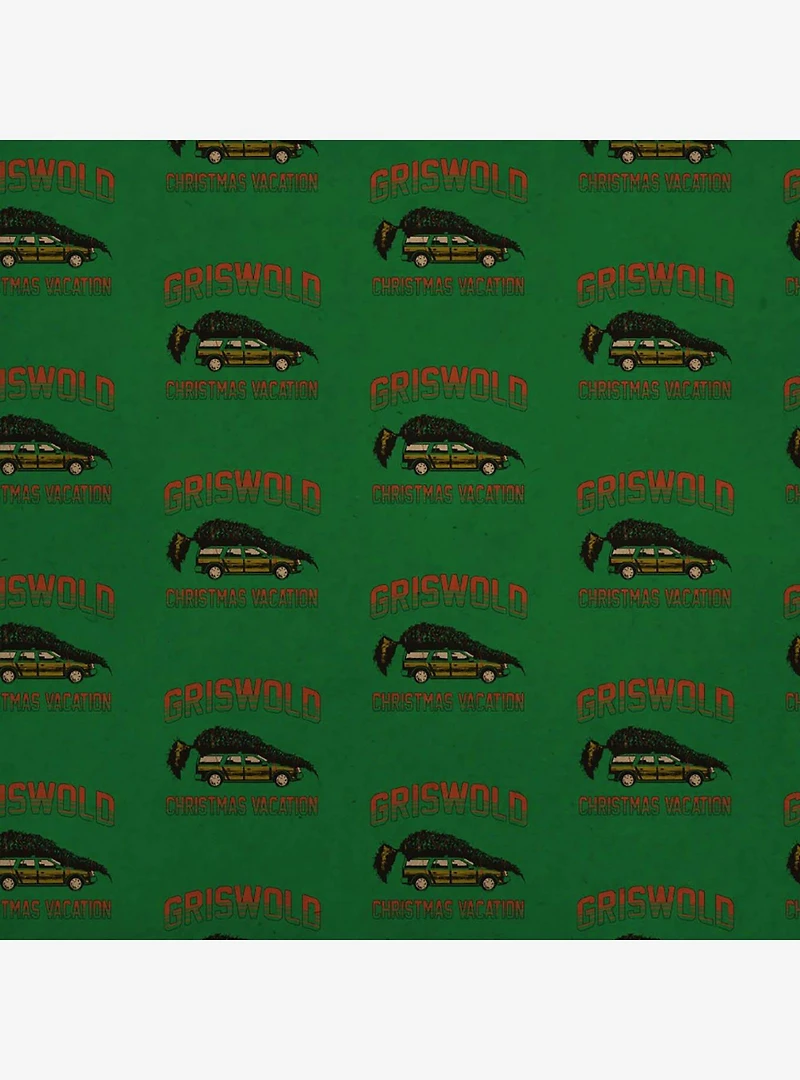 National Lampoon's Christmas Vacation Griswold Vacation Kraft Wrapping Paper
