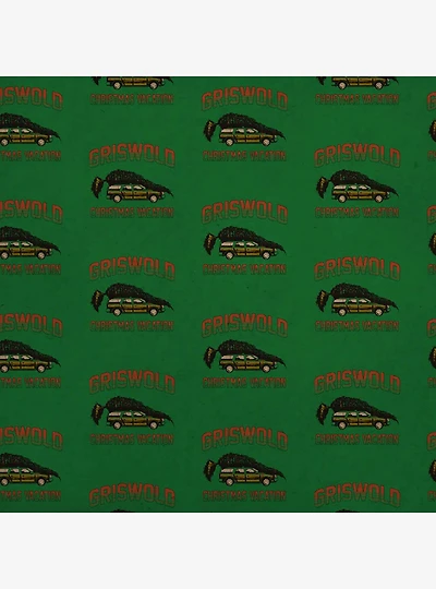 National Lampoon's Christmas Vacation Griswold Vacation Kraft Wrapping Paper