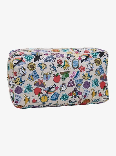 Disney Princess Icons Allover Print Cosmetic Bag - BoxLunch Exclusive