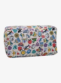 Disney Princess Icons Allover Print Cosmetic Bag - BoxLunch Exclusive