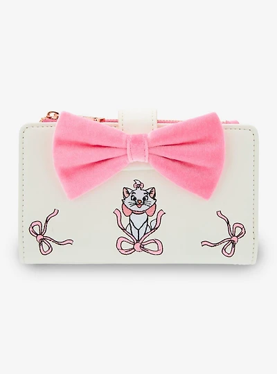 Loungefly Disney The Aristocats Marie Velvet Bow Wallet - BoxLunch Exclusive