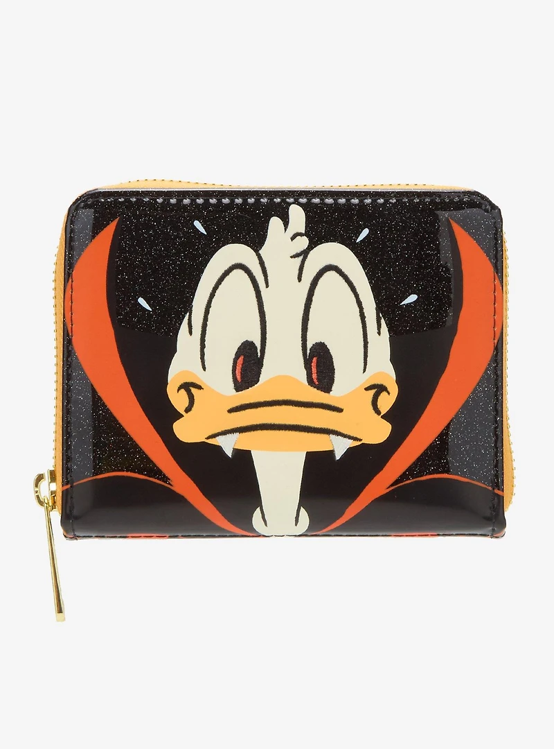 Loungefly Disney Donald Duck Vampire Costume Zip Wallet — BoxLunch Exclusive