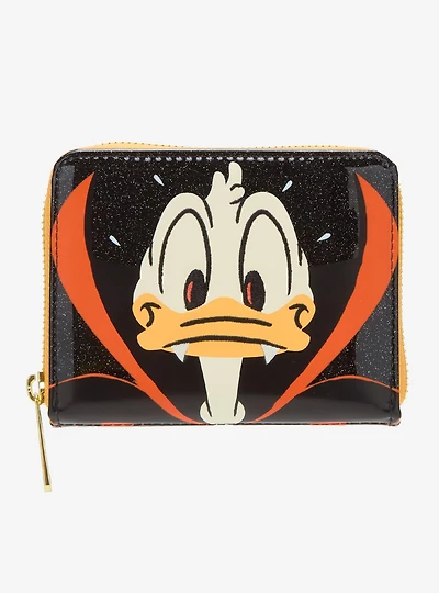 Loungefly Disney Donald Duck Vampire Costume Zip Wallet — BoxLunch Exclusive