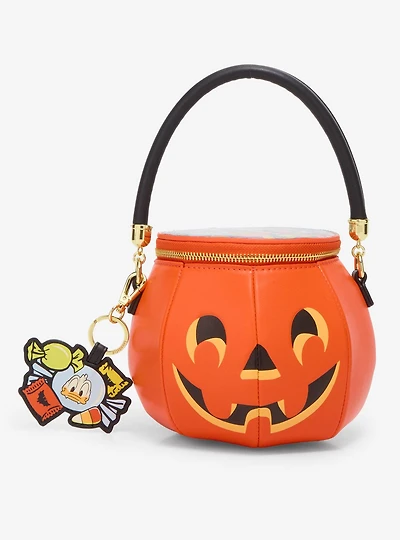 Loungefly Disney Donald Duck Devil Jack-o-Lantern Crossbody Bag — BoxLunch Exclusive