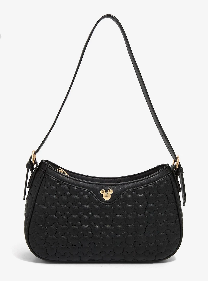 Disney Mickey Mouse Silhouettes Quilted Shoulder Bag - BoxLunch Exclusive