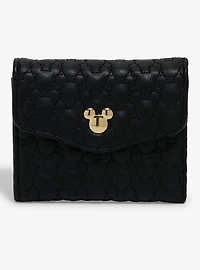 Disney Mickey Mouse Silhouettes Quilted Snap Wallet - BoxLunch Exclusive