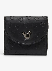 Disney Mickey Mouse Debossed Allover Silhouettes Wallet - BoxLunch Exclusive