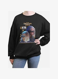 Skeleton Crew KB Heroic Womens Oversized Sweatshirt