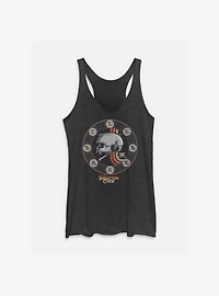 Skeleton Crew Heads Abroad Womens Tank Top