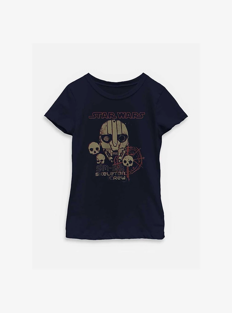 Skeleton Crew Head Droid Youth Girls T-Shirt