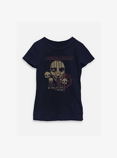 Skeleton Crew Head Droid Youth Girls T-Shirt