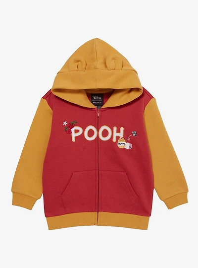 Disney Winnie the Pooh Figural Ears Toddler Zip Hoodie— BoxLunch Exclusive