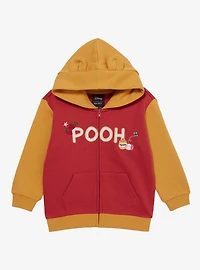 Disney Winnie the Pooh Figural Ears Toddler Zip Hoodie— BoxLunch Exclusive