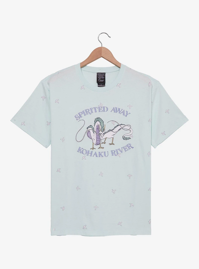 Our Universe Studio Ghibli® Spirited Away Embroidered Haku T-Shirt - BoxLunch Exclusive