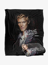 The Vampire Diaries Never Destroy 50x60" Throw Blanket