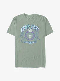 Disney The Nightmare Before Christmas Fear Of Lightning Garment Dye T-Shirt