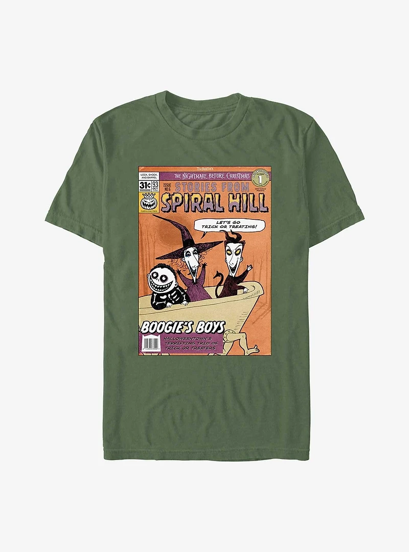 Disney The Nightmare Before Christmas Boogie's Boys Garment Dye T-Shirt