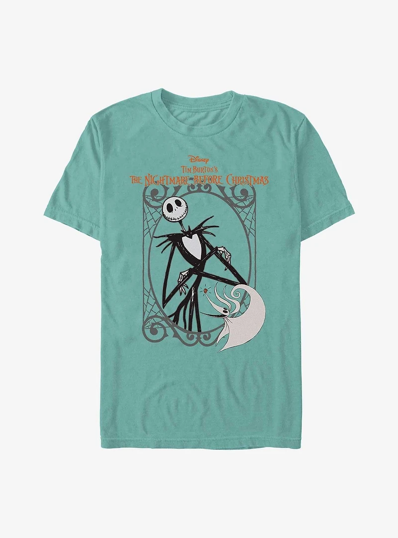 Disney The Nightmare Before Christmas Jack & Zero Garment Dye T-Shirt
