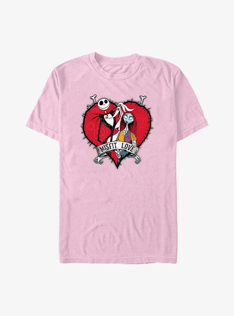 Disney The Nightmare Before Christmas Misfit Love Garment Dye T-Shirt