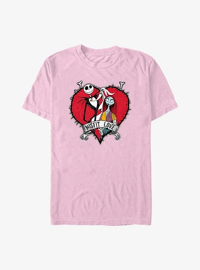 Disney The Nightmare Before Christmas Misfit Love Garment Dye T-Shirt