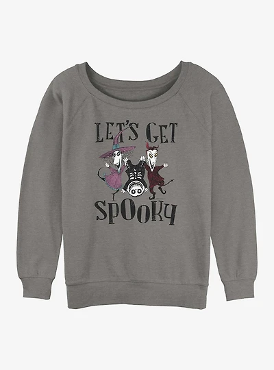 Disney The Nightmare Before Christmas Get Spooky Womens Slouchy Sweatshirt