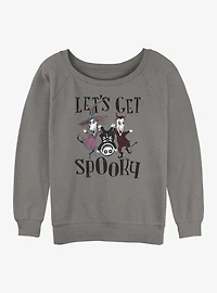 Disney The Nightmare Before Christmas Get Spooky Womens Slouchy Sweatshirt