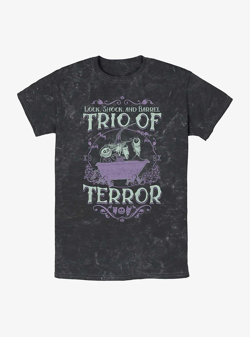 Disney The Nightmare Before Christmas Kidnapping Services?Mineral Wash T-Shirt