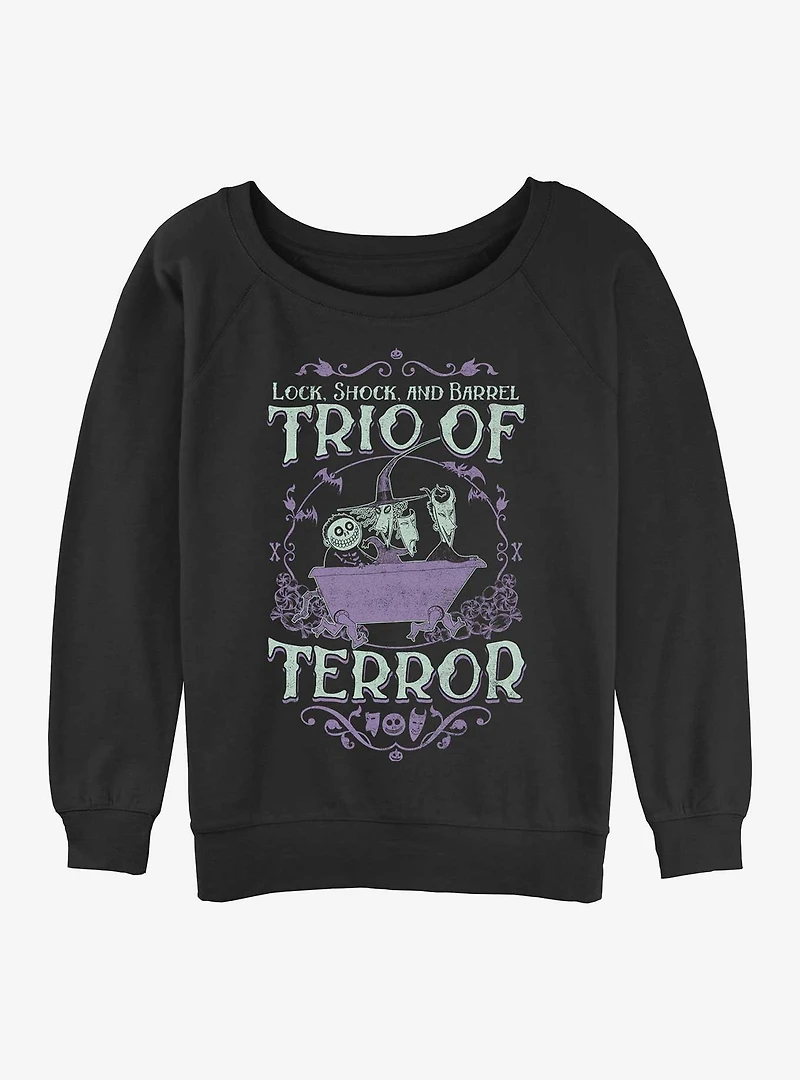 Disney The Nightmare Before Christmas Kidnapping Services?Womens Slouchy Sweatshirt