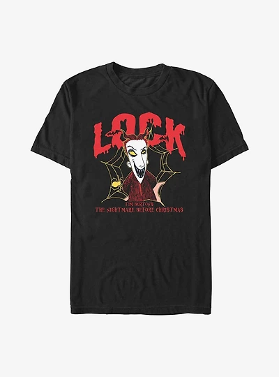 Disney The Nightmare Before Christmas Collegiate Lock T-Shirt